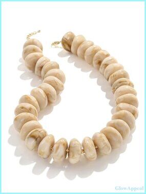 Chunky Acrylic Bead Statement Necklace Large Beaded Choker